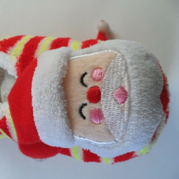 Great Christmas Sherpa Cozy Slippers Non Slip Bottom - Santa Size: L/XL 8-10 - Picture 2 of 9